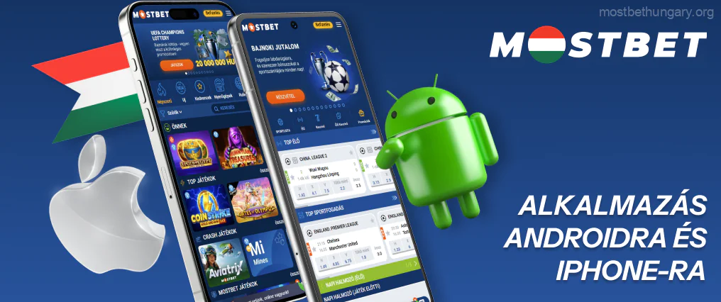 The Mostbet app became available for download to players in Hungary in 2009