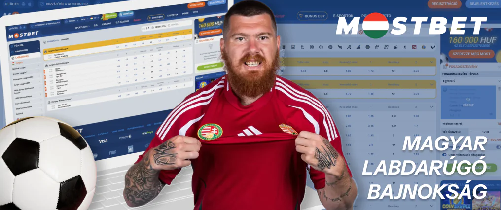 A Mostbet Magyarország fogadásokat kínál a magyar labdarúgó-bajnokságra (NB I), amely nagyon népszerű a helyi fogadók körében