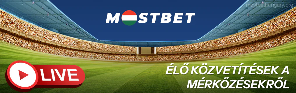 A Mostbet a népszerű sportmérkőzések élő közvetítéseit kínálja, amelyek mind a weboldalon, mind a mobilalkalmazásban elérhetők