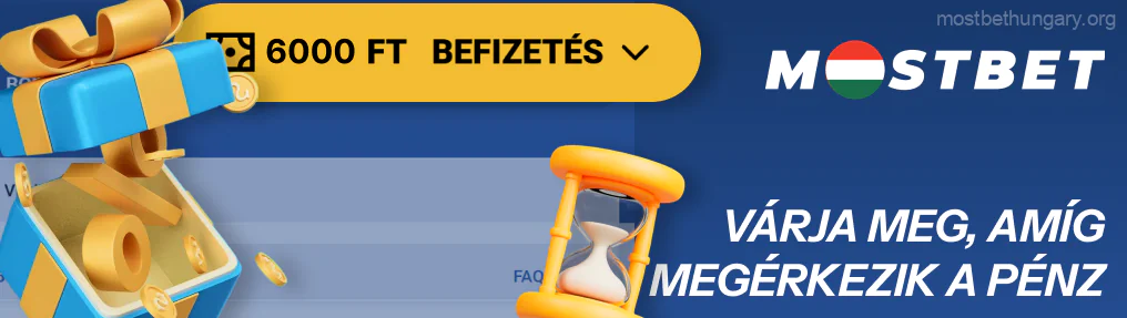 A bónusz automatikusan jóváírásra kerül a számláján a befizetés után Mostbet
